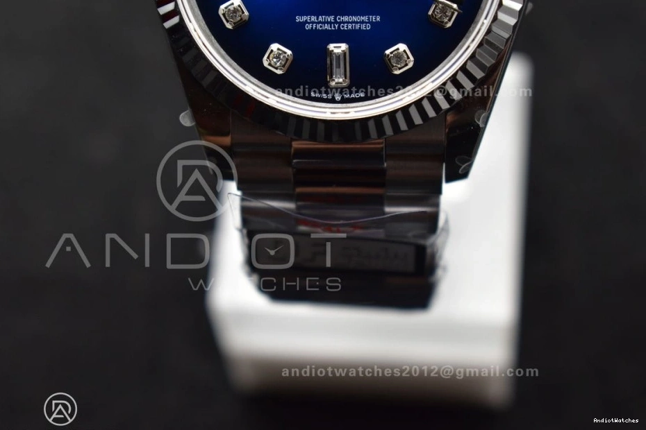 Dial Blue 36 QF Weight) 677 (Gain SS DayDate FlexibleFit Bracelet President Best 904L vr3255 Steel Edition V5 on Diamond 0318